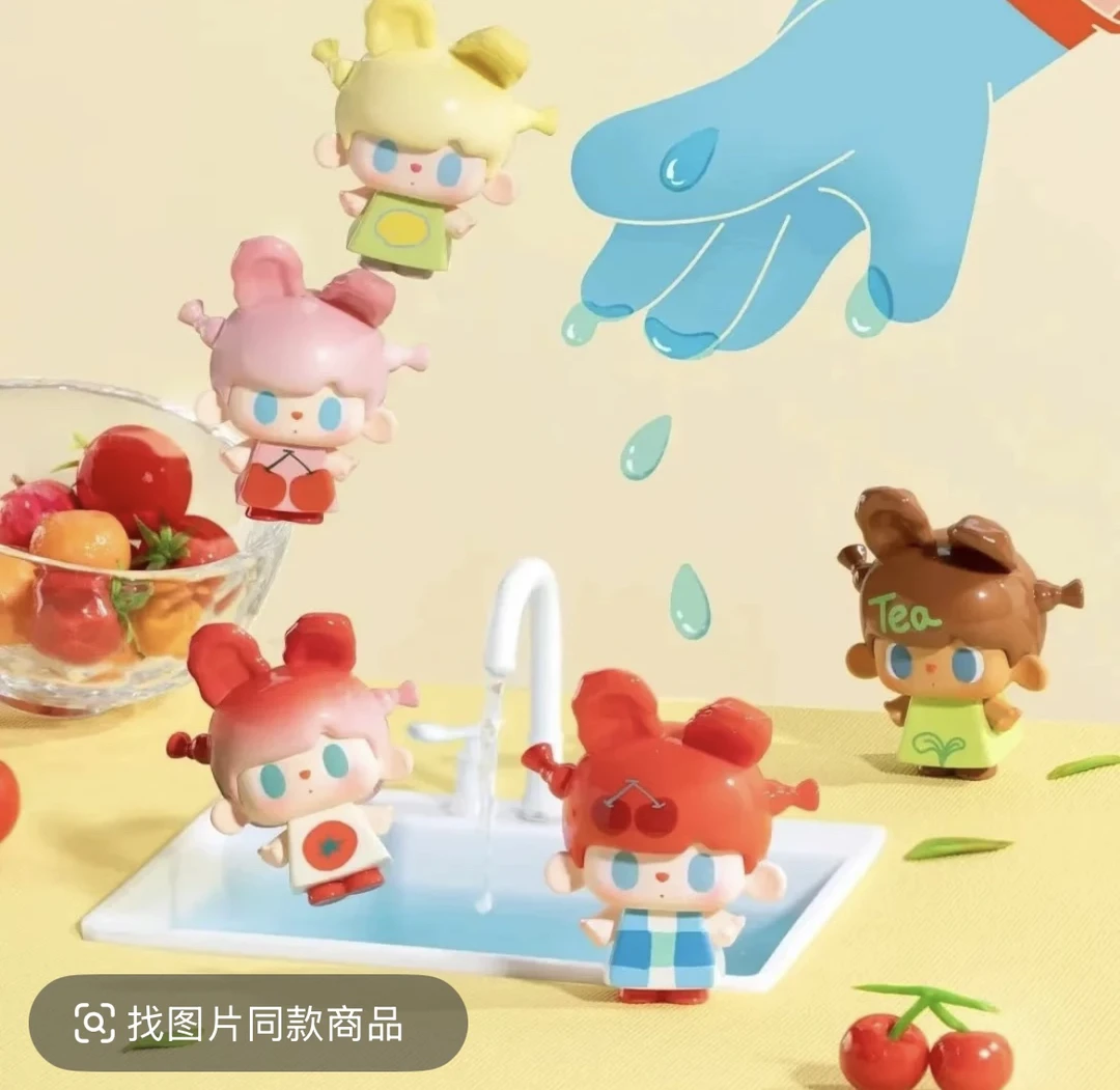 【代拆】TUTUBEAR兔兔熊三代马蒂斯的夏天萌粒潮玩盲袋