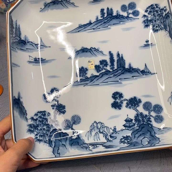瓷片25 厘米 小杨瓷器陶瓷陶瓷