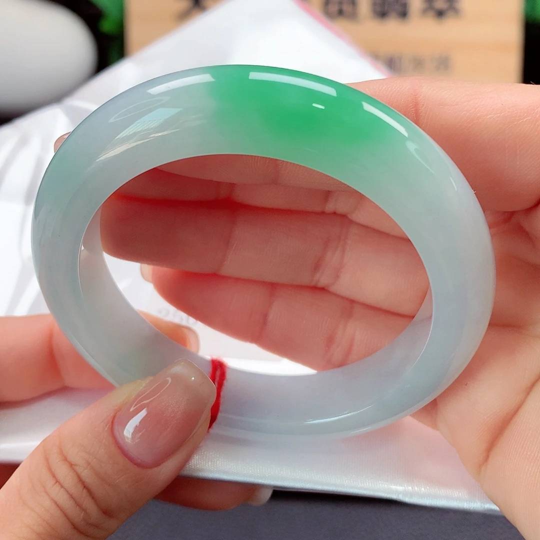 未镶嵌手镯翡翠缅甸天然a货翡翠