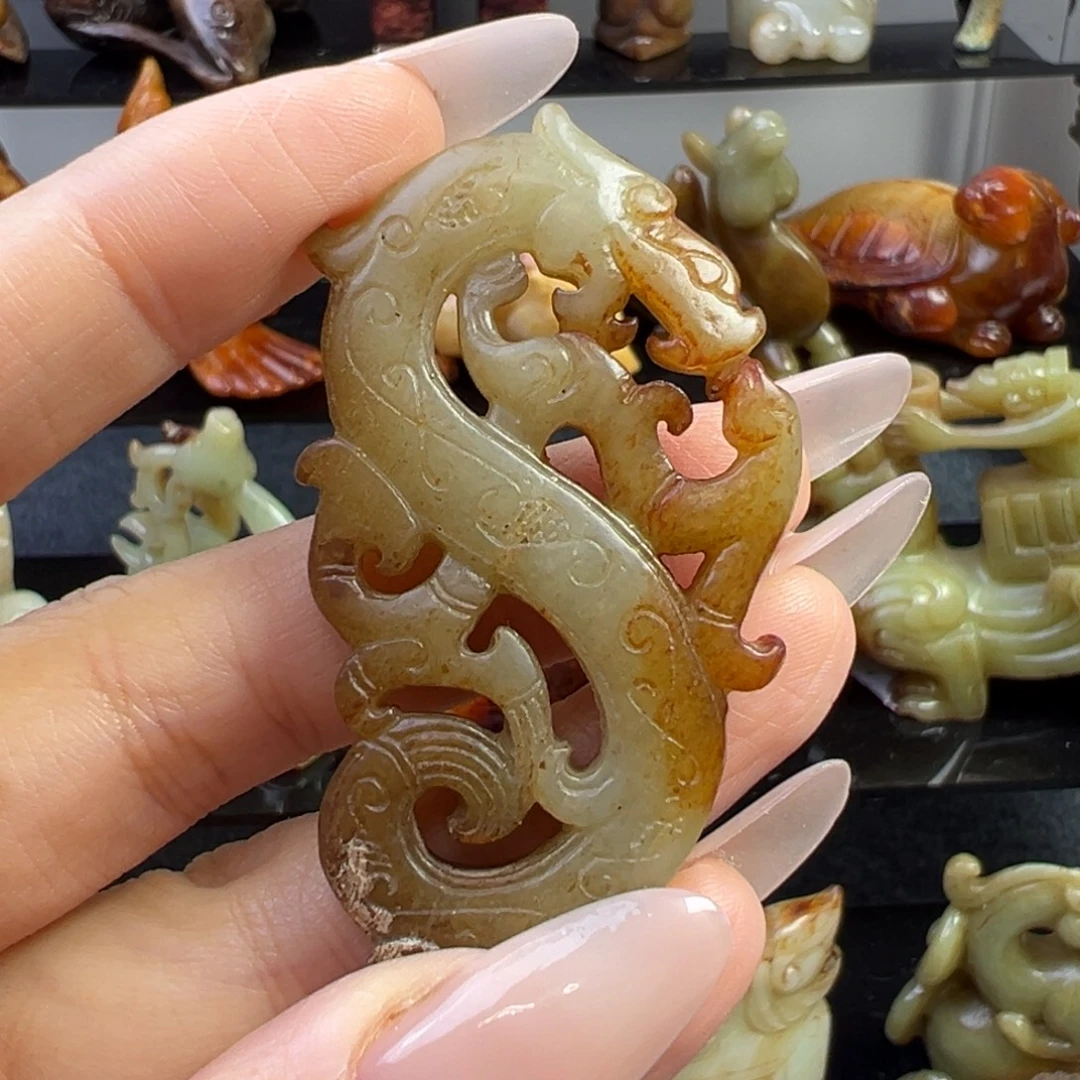 和田玉（糖玉）未镶嵌挂件