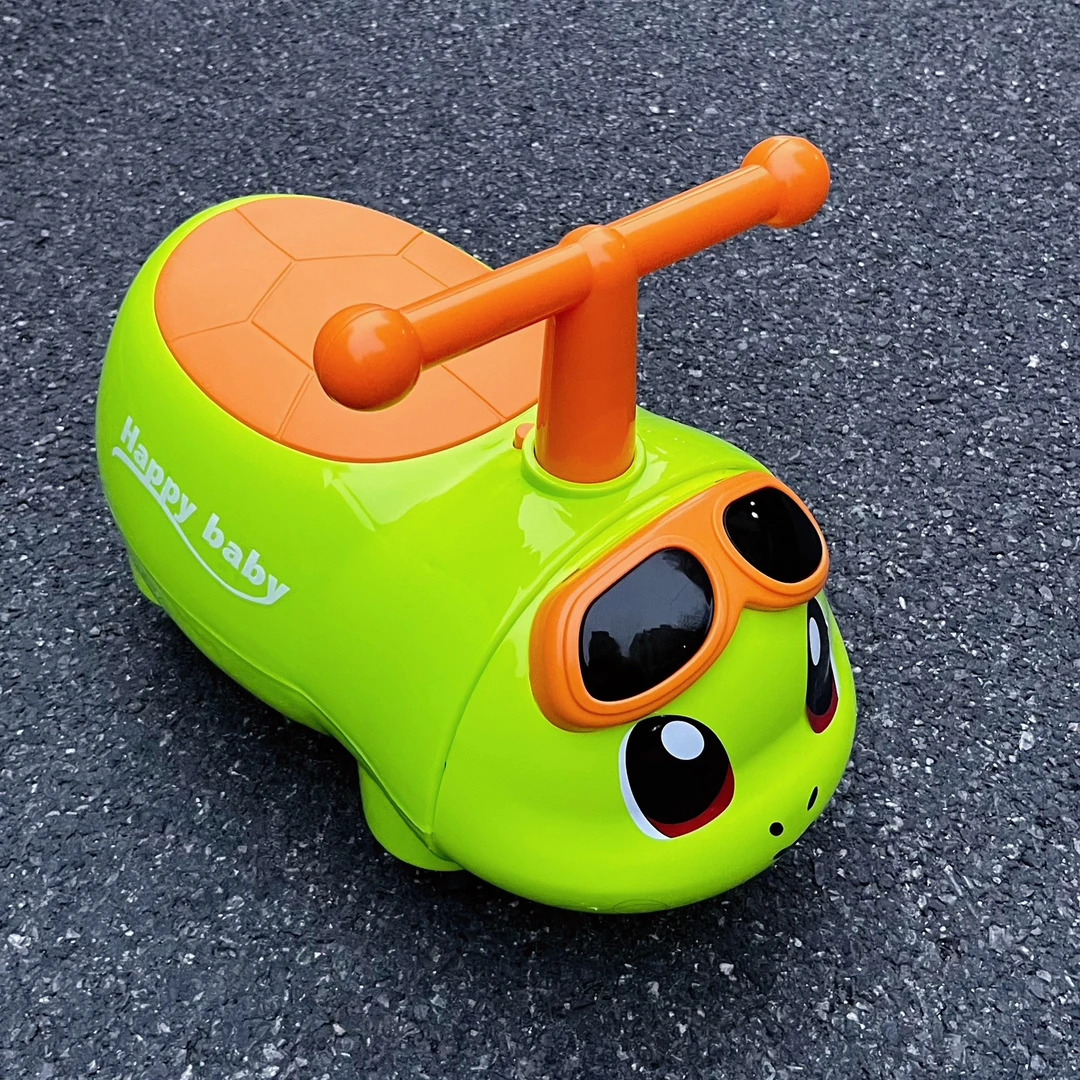 新款花生车乌龟溜溜车1-4岁宝宝男女孩儿童滑行车扭扭车