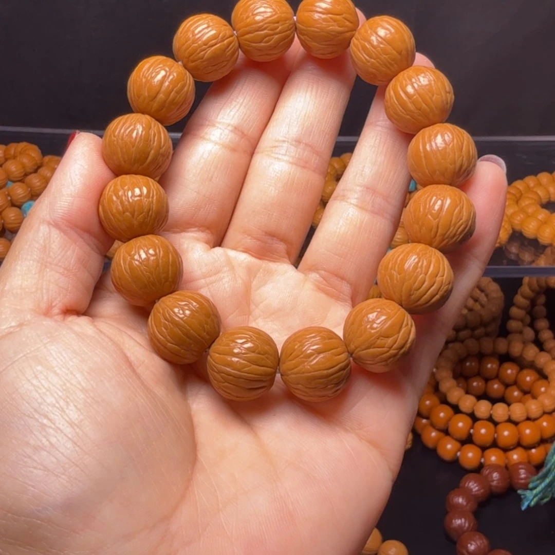 猴头核桃吊坠聚宝盆手串全品