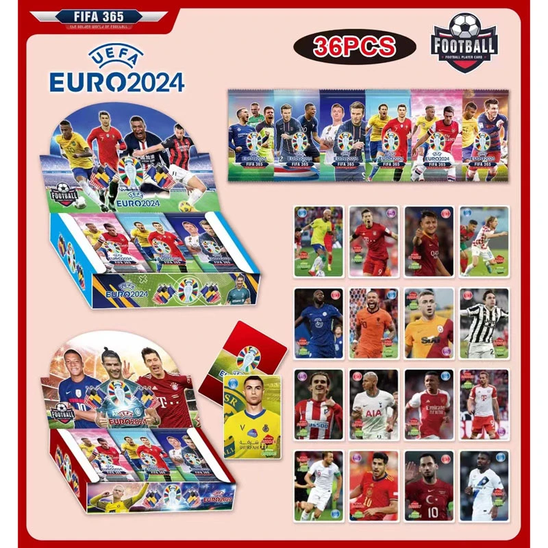 工厂直发一包也是批发球星镭射卡世界杯足球卡牌盲盒宝贝卡片纸牌