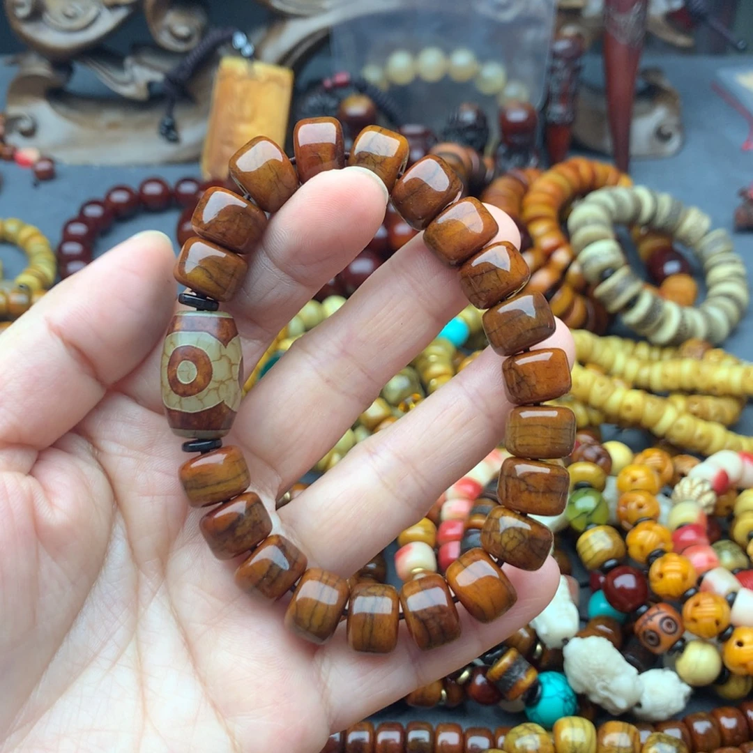 牛骨手串/手链牦牛骨手串