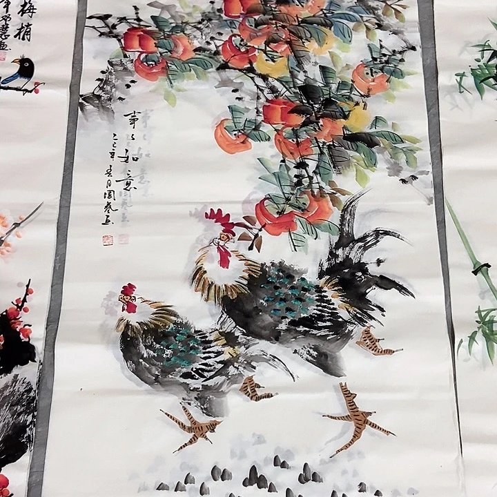 小周画廊的直播间