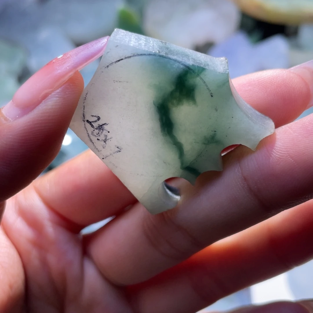 定制翡翠未镶嵌一整个