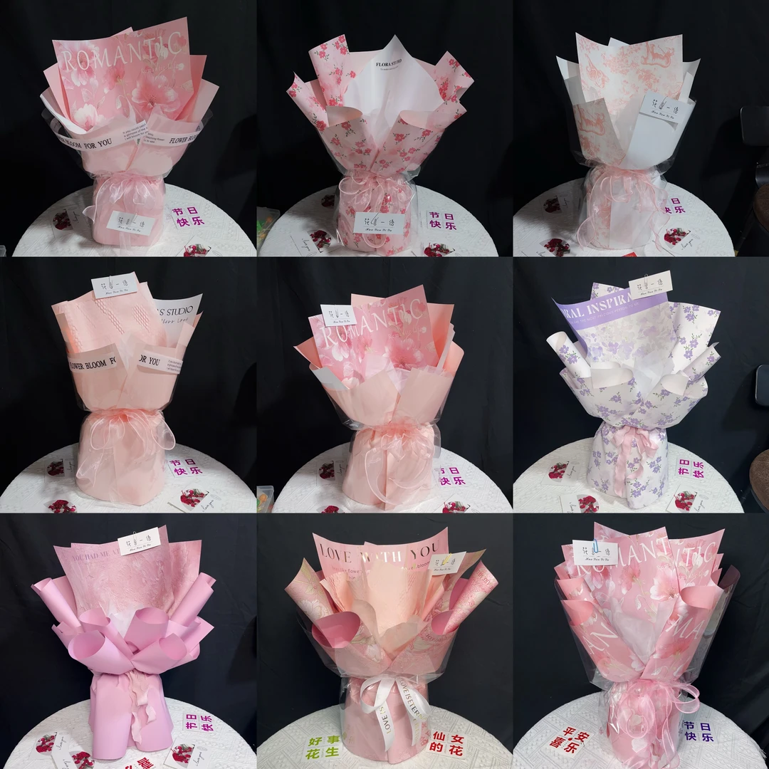 母亲节鲜花母亲节礼物花束母亲节康乃馨仿真花束半成品花束外壳