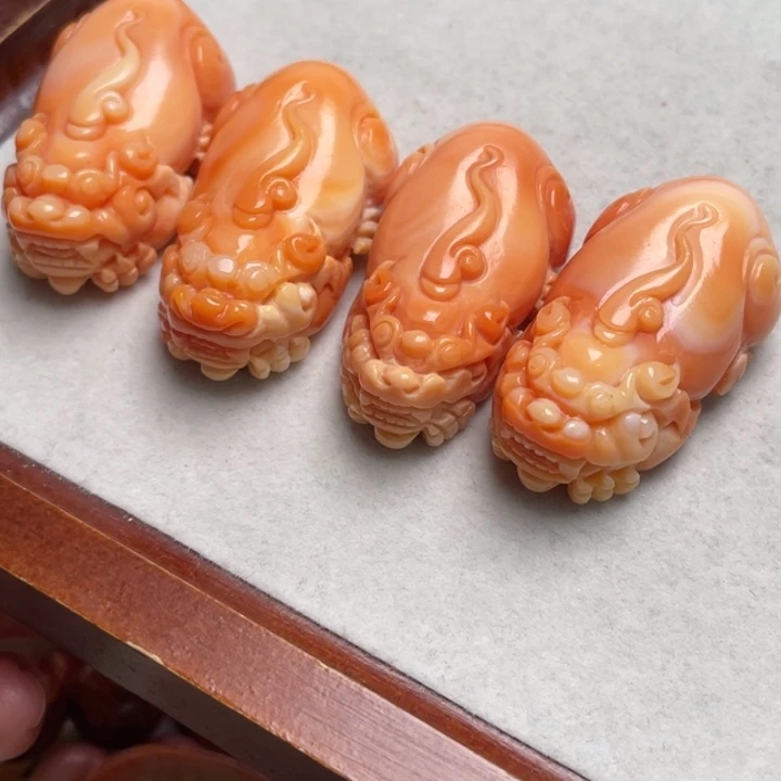 树***野珐琅非金属4个万宝貔貅挂件