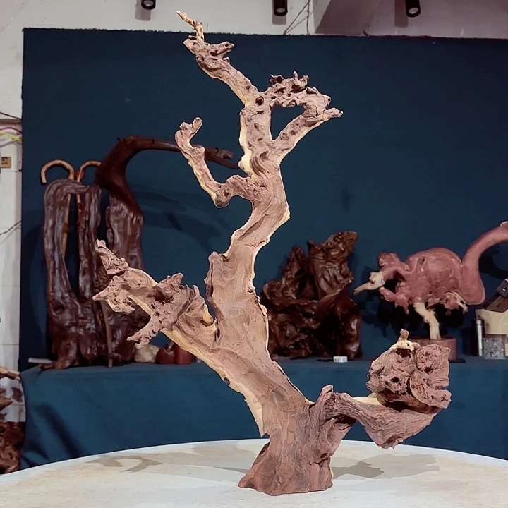 黑果木桥**韵765金丝红木羊蹄甲半成品