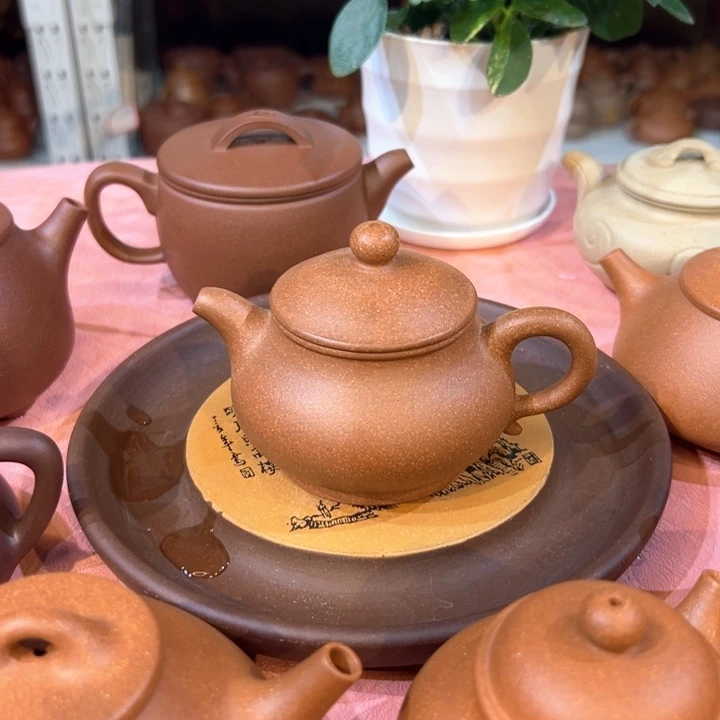 茶壶紫砂黄降潘壶
