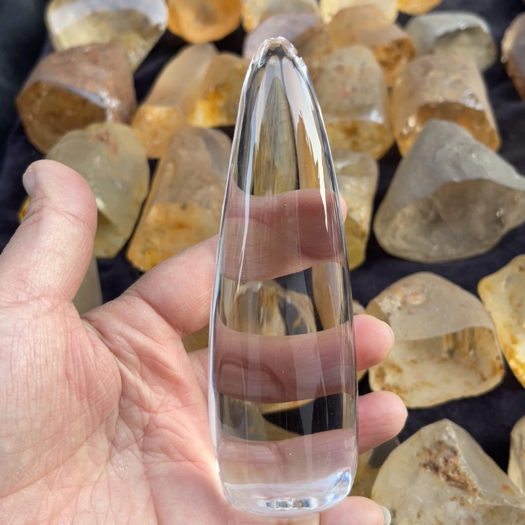 水晶摆件未镶嵌天然