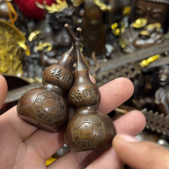 顺顺利利，铜器摆件