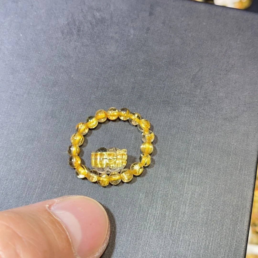 水晶戒指未镶嵌冰*定制不退不换