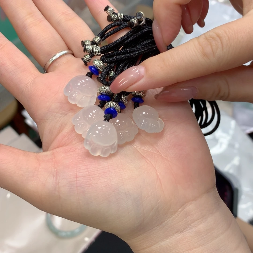 玛瑙/玉髓颈饰合金多样性发1