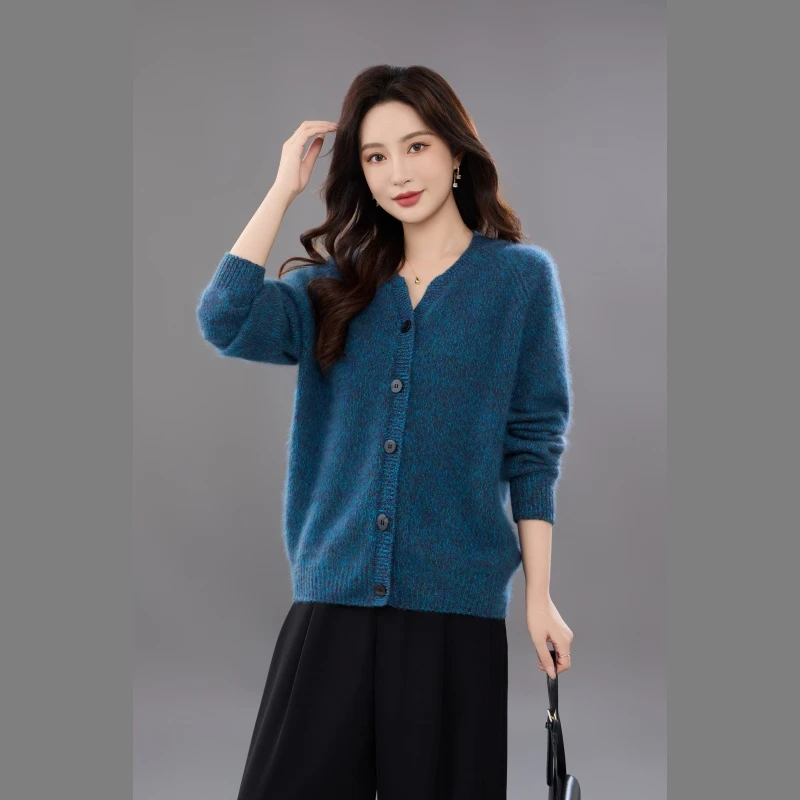 【山羊绒300克】欧洲进口tasmannian羊毛绒100拉绒剪刀蓝眼泪羊绒衫