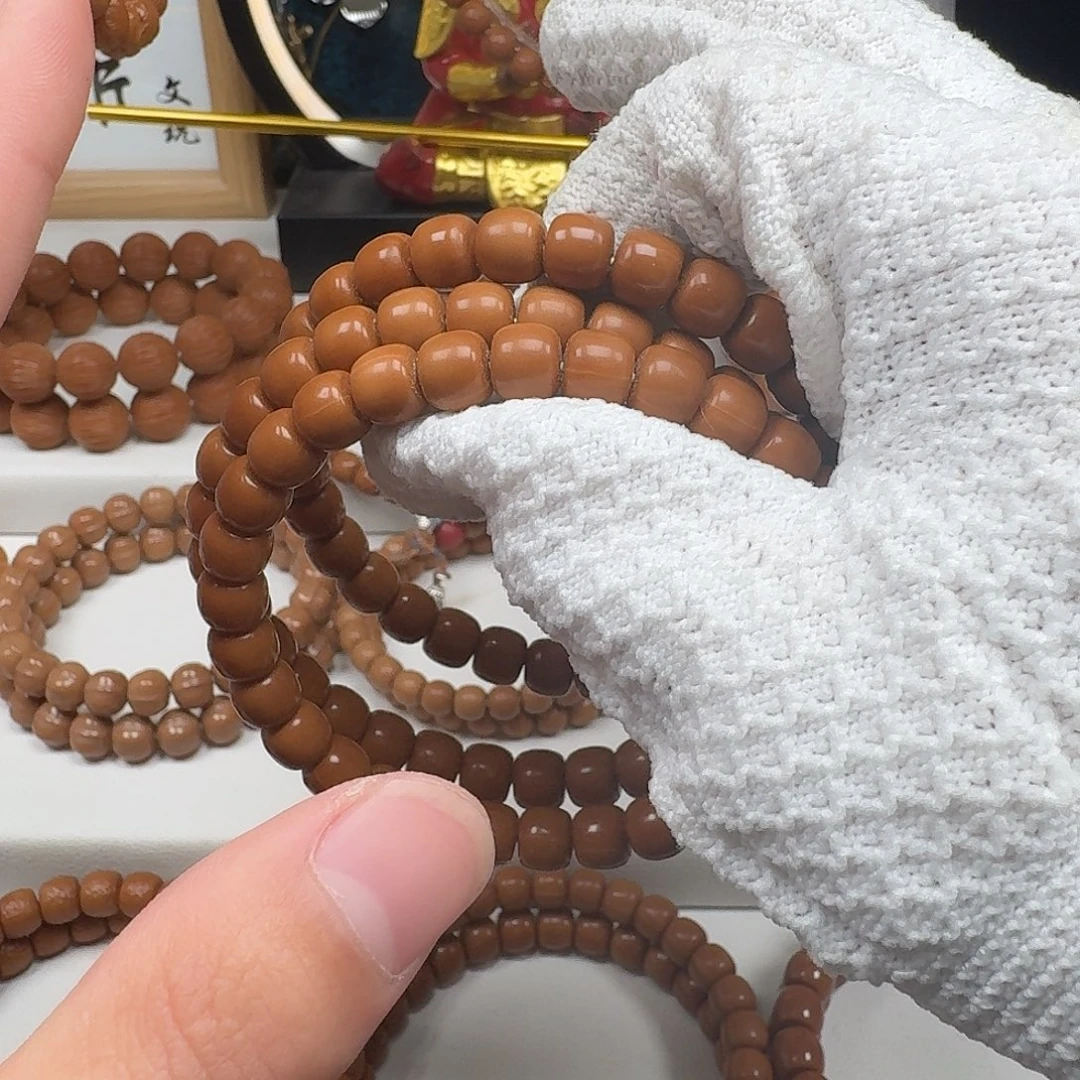****豆猴头核桃手串猴头道珠老邢8.2