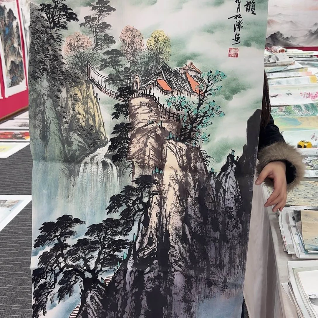 国画国画作品纯手绘