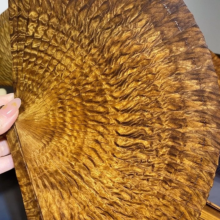 金丝楠金丝楠木扇子