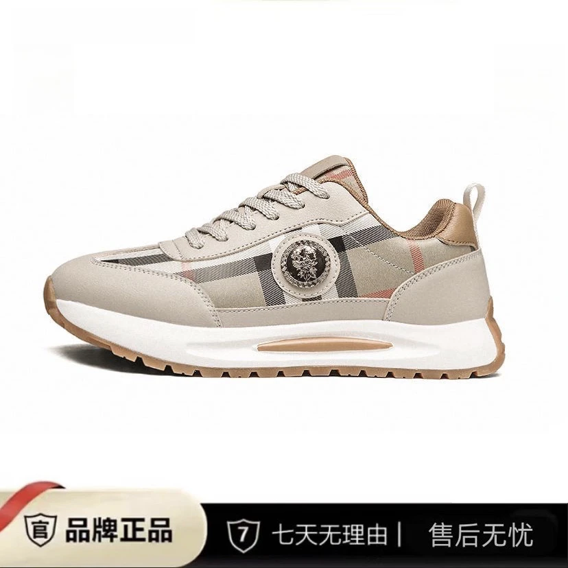 【轻奢正品】手工定制增高鞋冬季保暖皮面百搭男女同款时尚跑步鞋