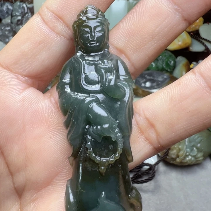 和田玉挂件未镶嵌