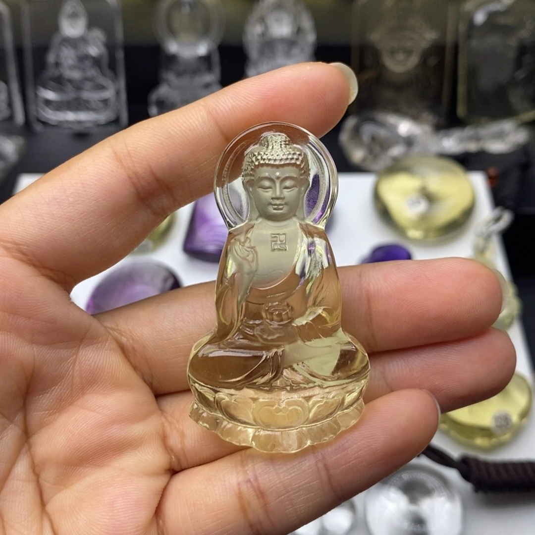 孤***者颈饰未镶嵌水晶阿米陀佛