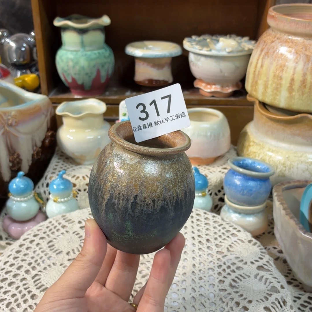 景德镇陶瓷花盆花盆