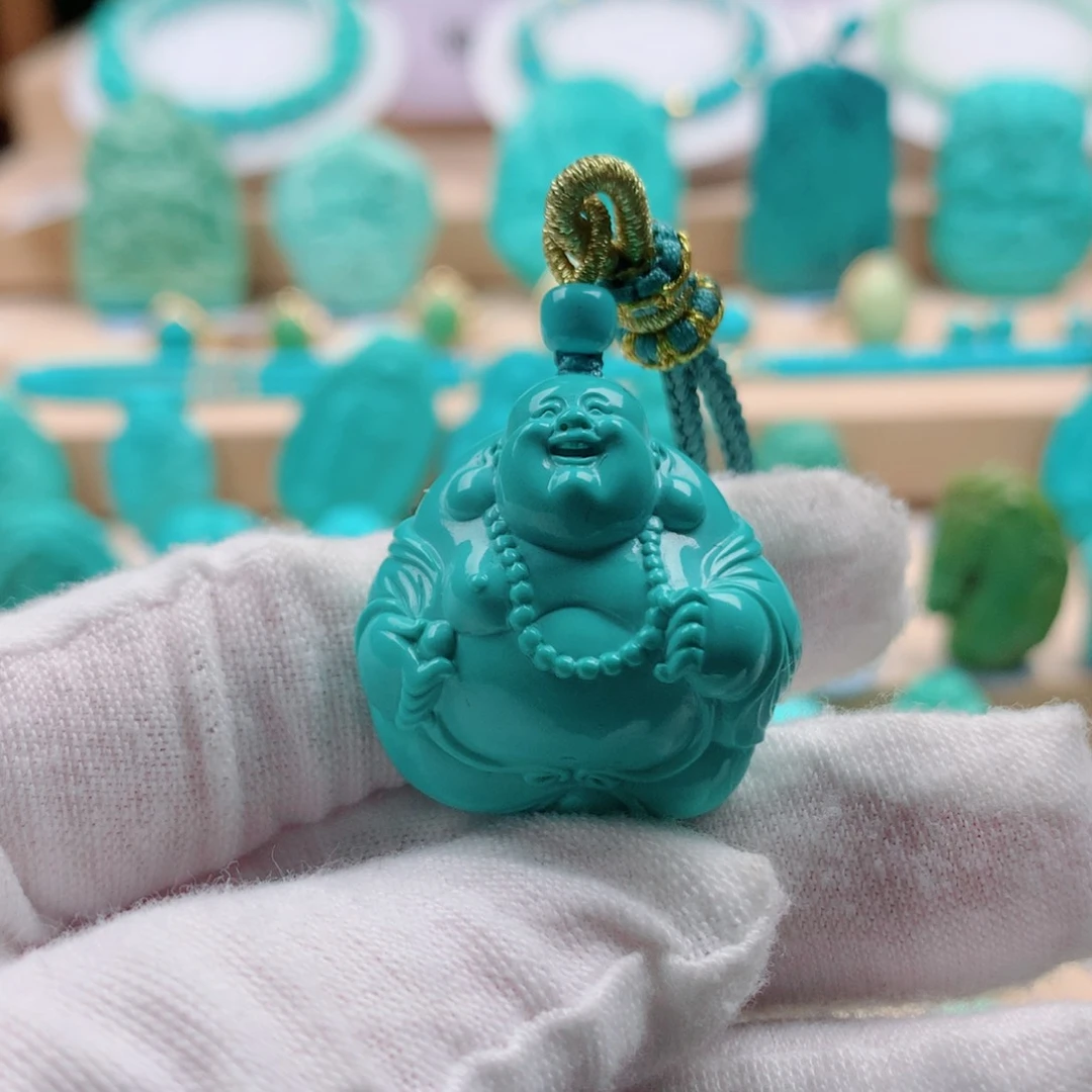 绿松石未镶嵌配饰