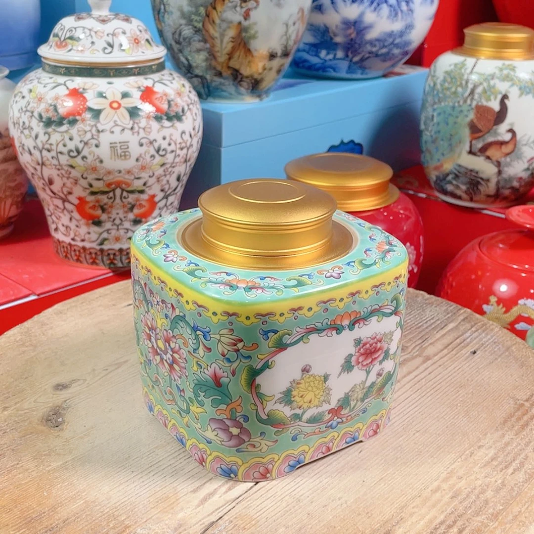 【闪购商品】罐陶瓷茶叶罐密封罐