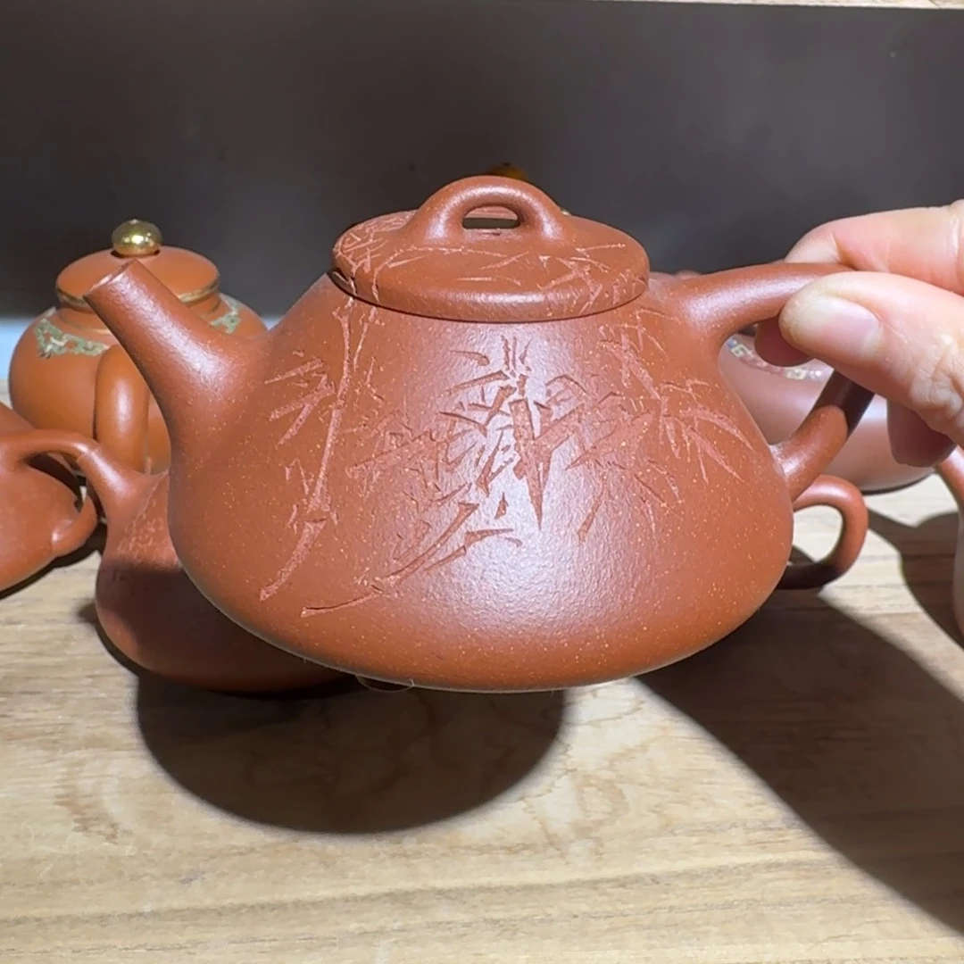 段泥茶壶降坡200毫升