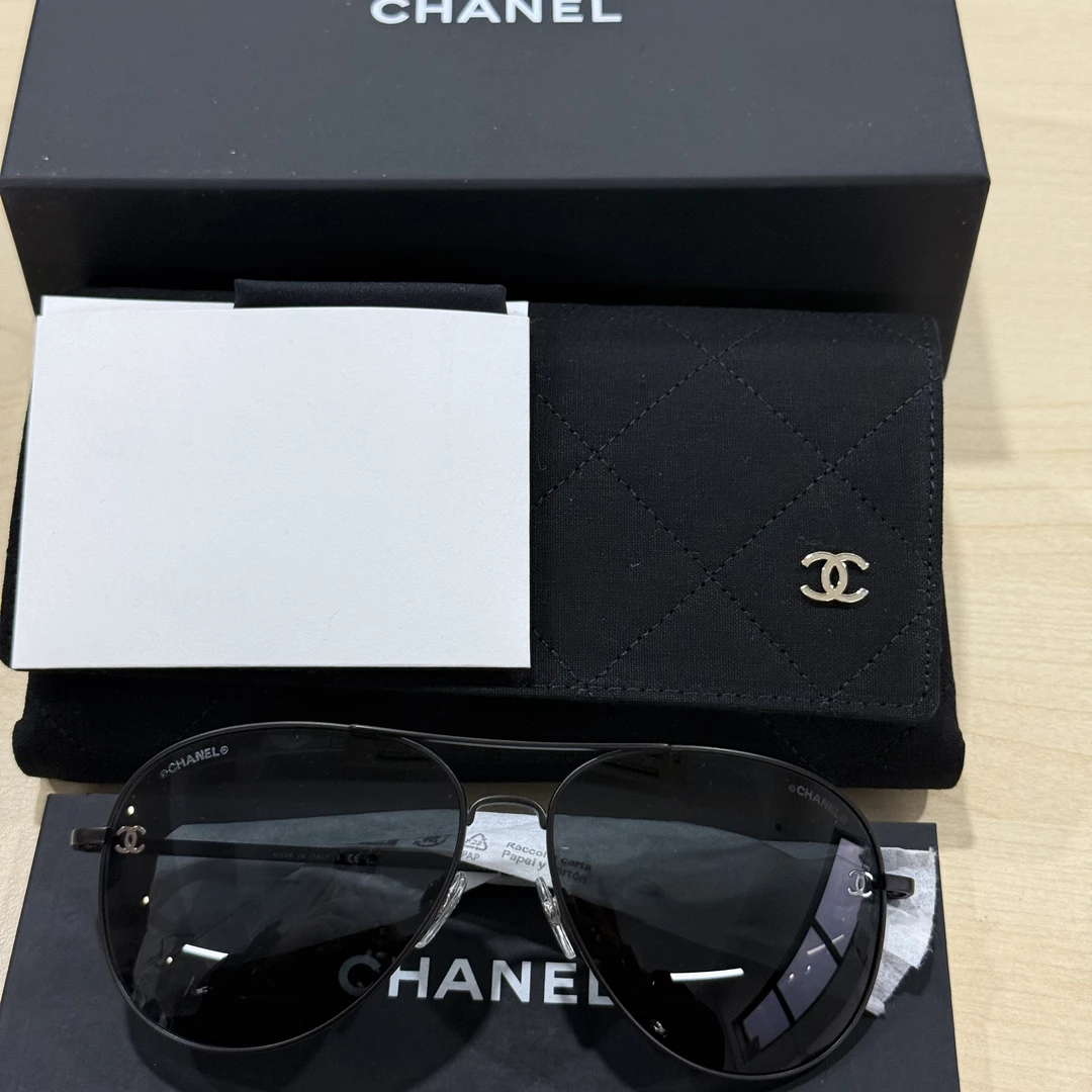 未使用 Chanel/香奈儿 新款墨镜大全套