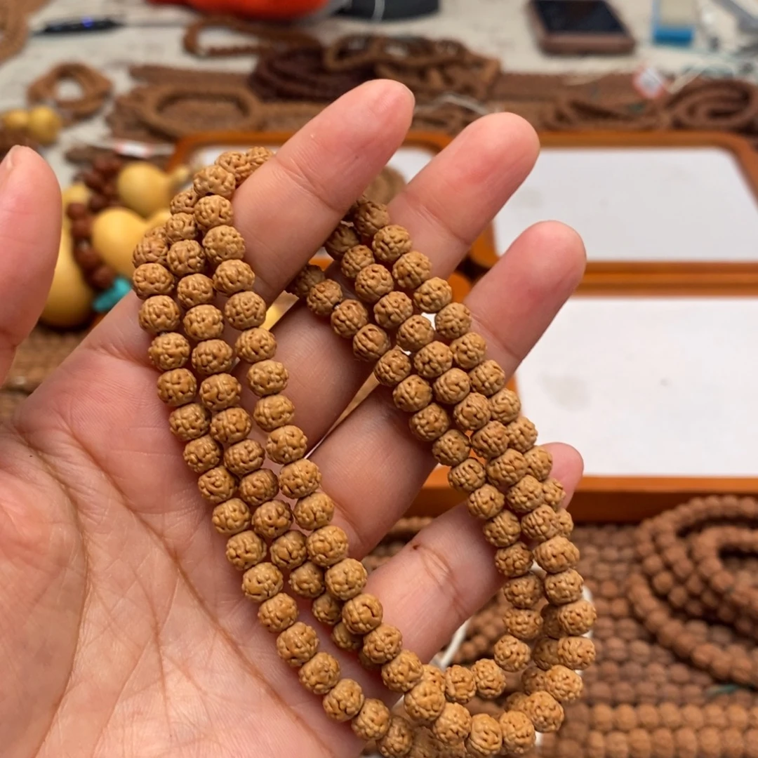 李***天吊坠金刚菩提蛤蟆贝108卡6➕