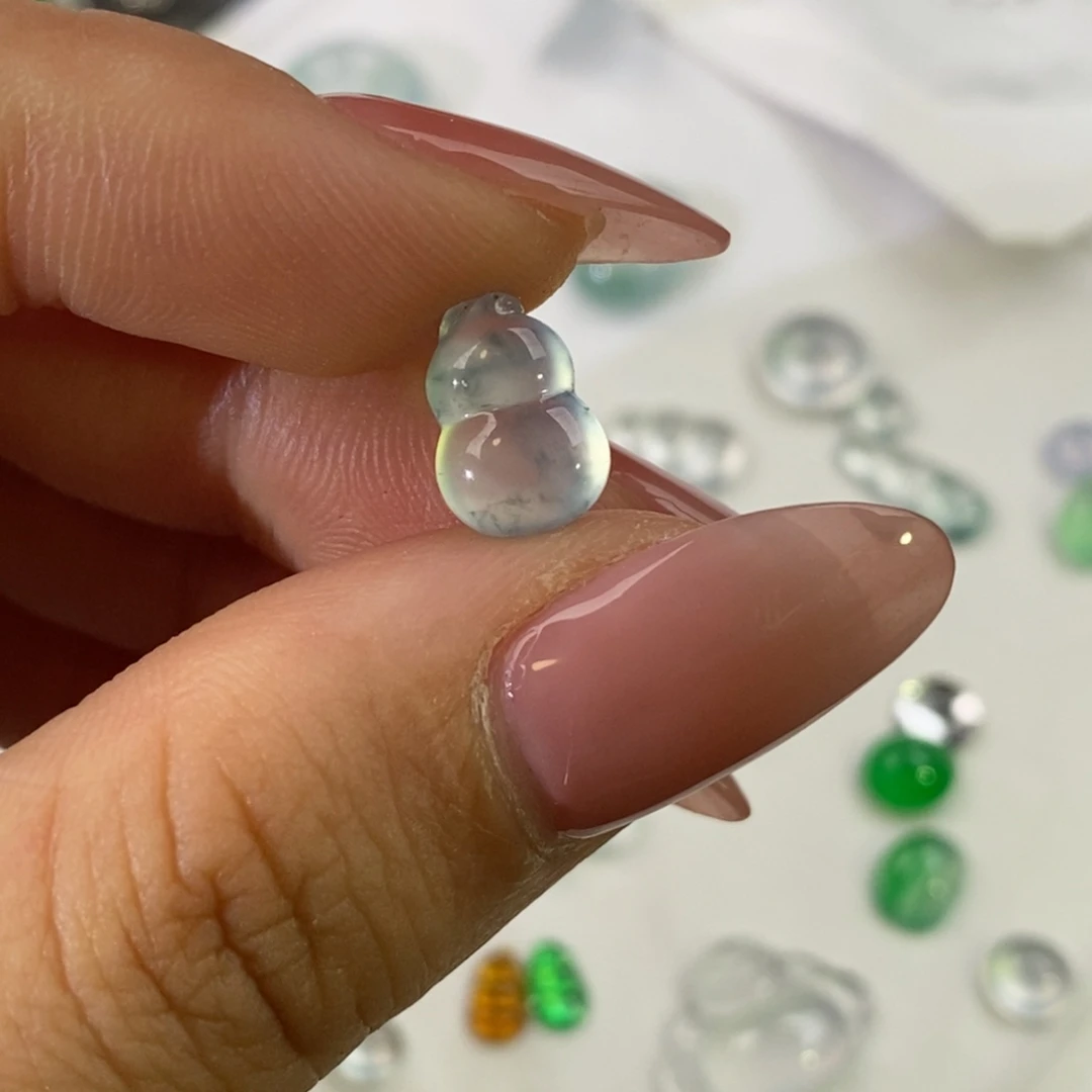 翡翠未镶嵌挂件葫芦福利