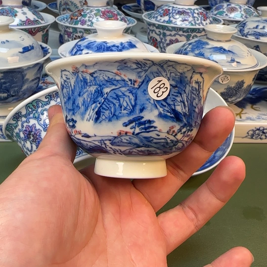 景德镇手工手绘茶具183