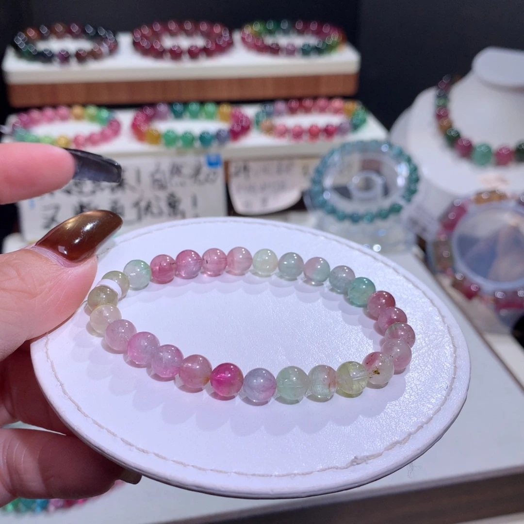 未镶嵌碧玺手链碧玺