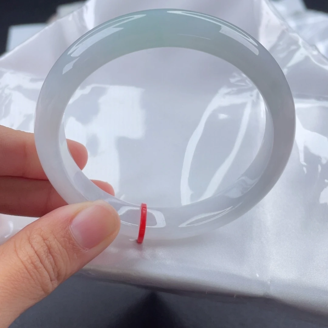 翡翠手镯未镶嵌58-59正圈