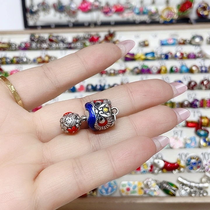 哪****足银珐琅珐琅彩足银配件