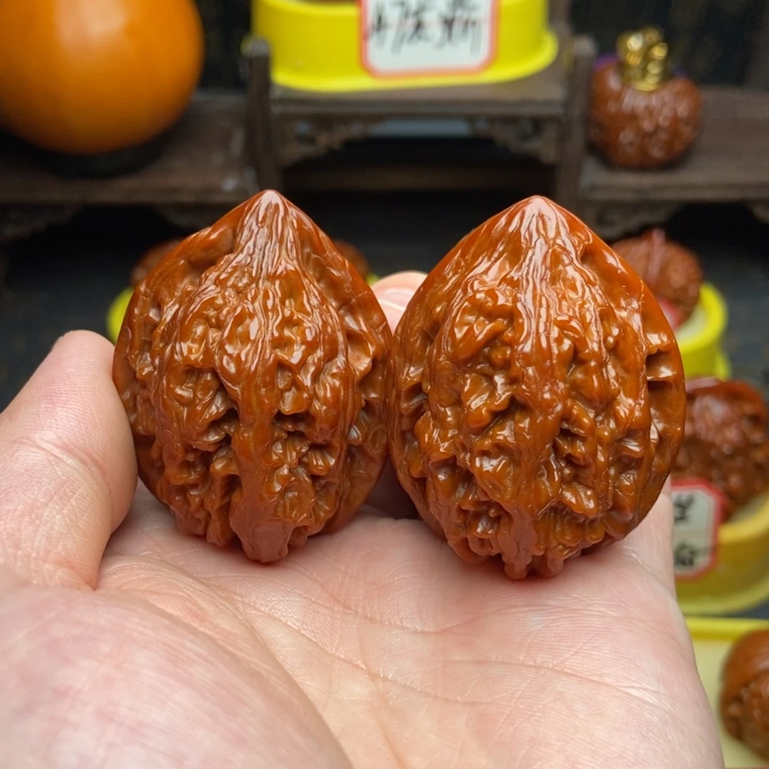 文玩核桃吊坠40大沽石