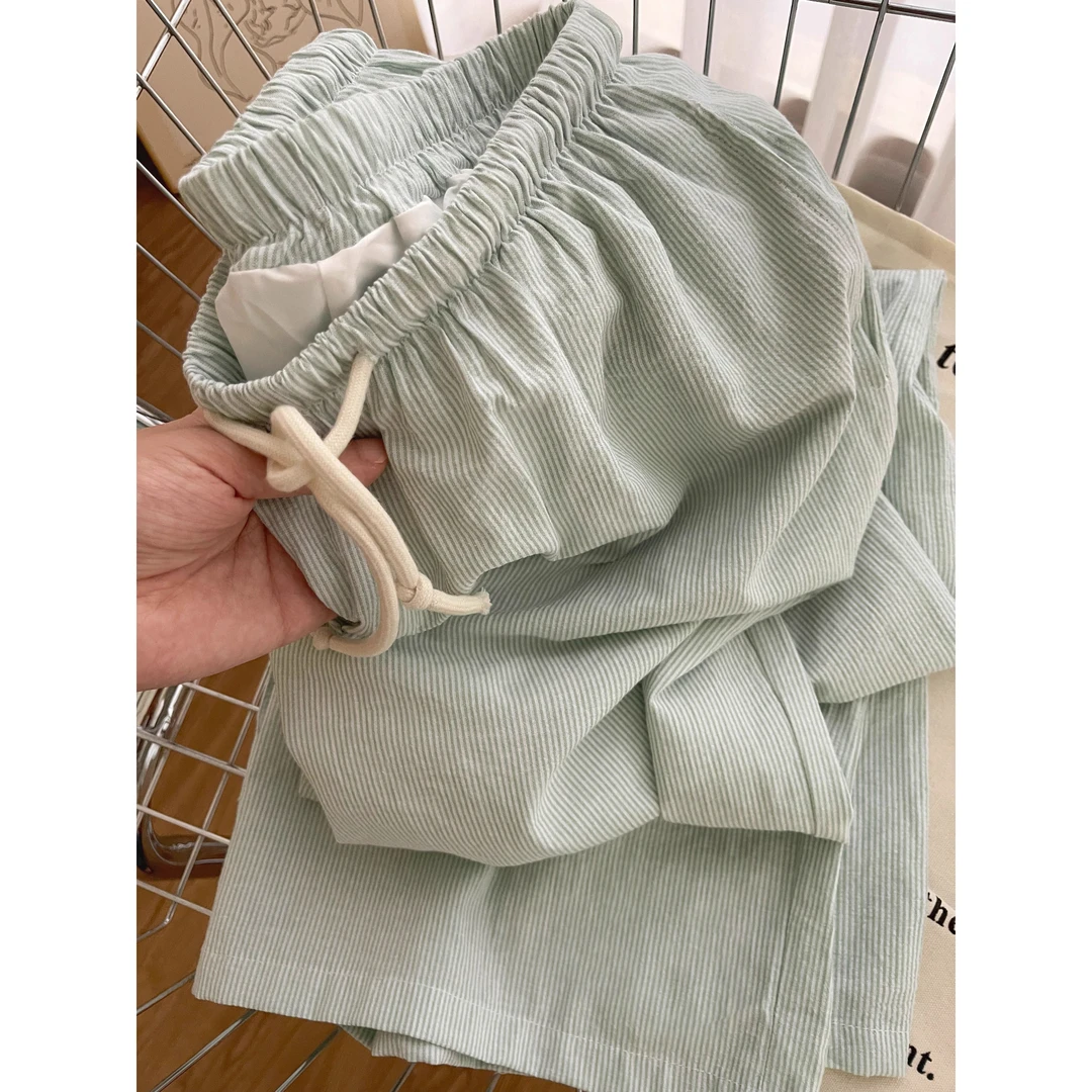 【DSYJ大睡衣家】韩版睡裤女夏日2025新款甜美宽松家居可外穿遛弯裤