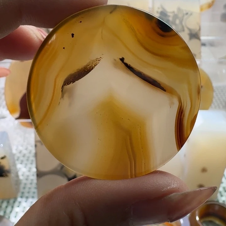 玛瑙/玉髓未镶嵌项链