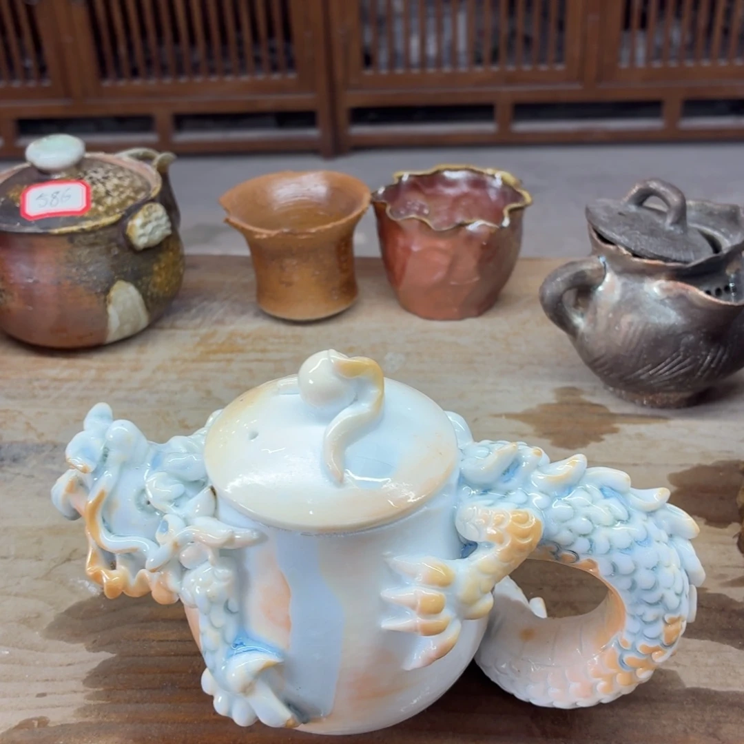 陶园柴烧，精品高货451磕到了