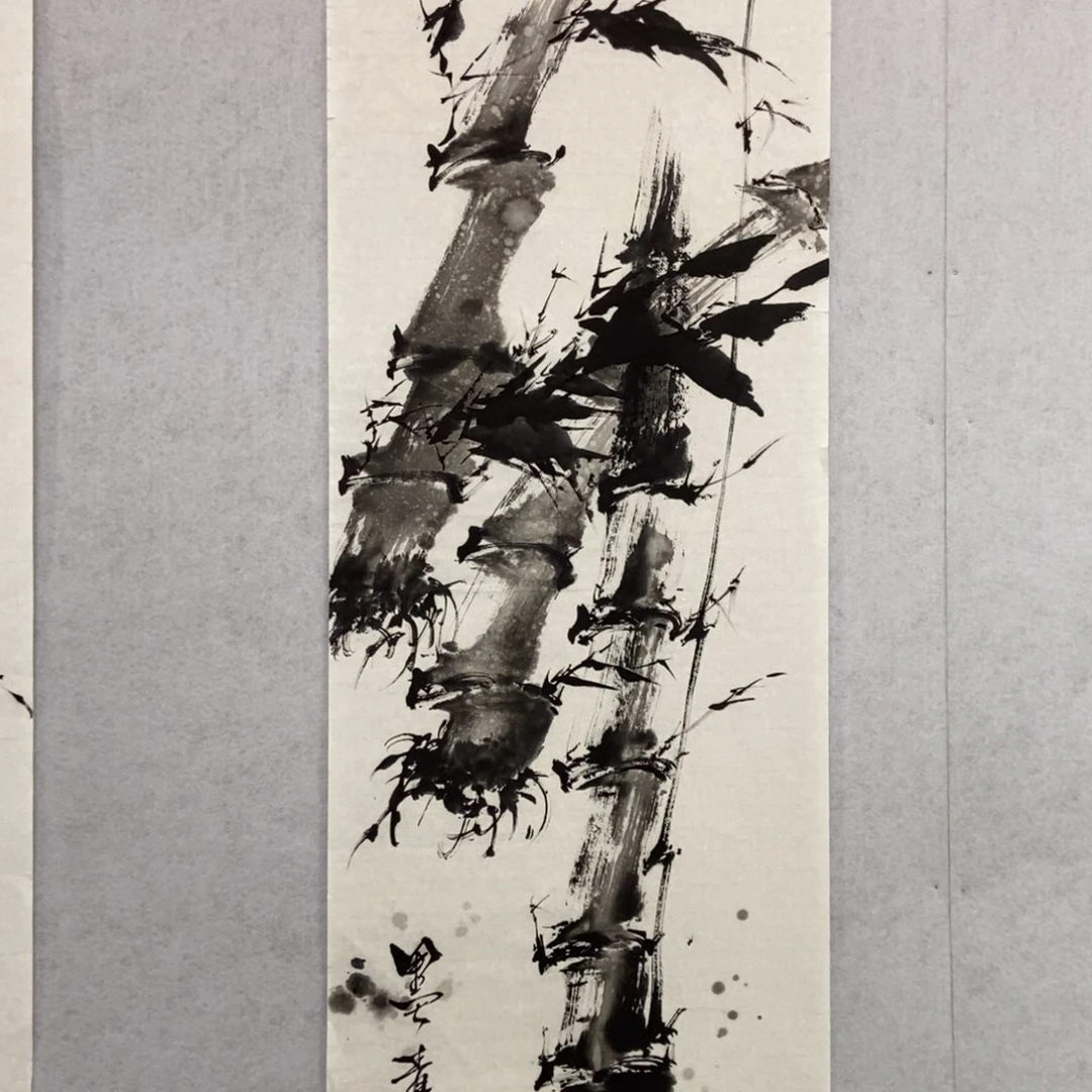 国画墨鱼精品墨鱼精品
