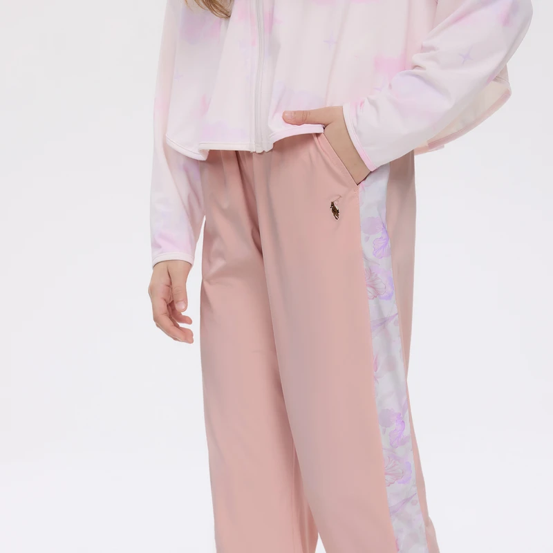 POLOWALK童装2025夏季新品女童防蚊裤