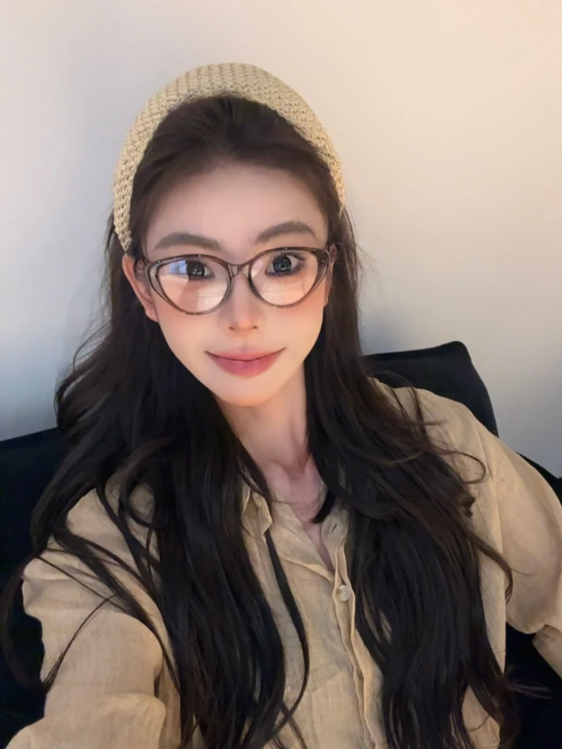 慵懒风草编发箍女高级感气质宽边头箍高颅顶显脸小发饰