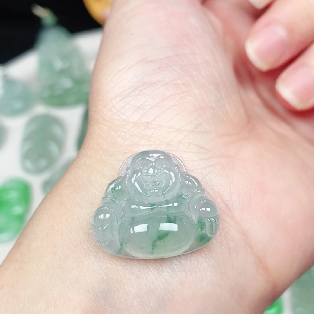 翡翠未镶嵌颈饰缅甸天然A货翡翠