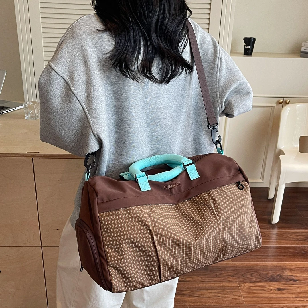 【开学季】多功能旅行包女2025新款干湿分离游泳健身包大容量旅游J