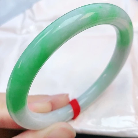 未镶嵌手镯翡翠55圆条882656