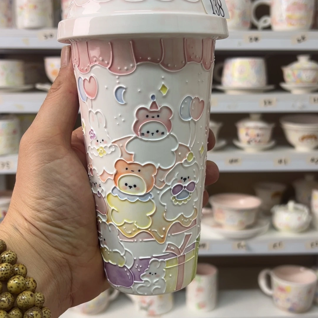 B****?景德镇高温釉下手绘陶瓷138