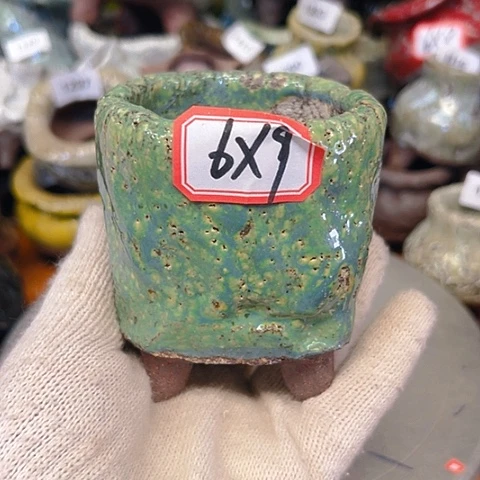 粗陶花盆手工花盆制作