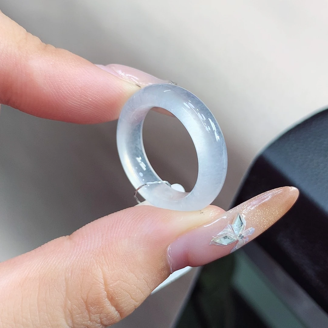 未镶嵌戒指翡翠14-15