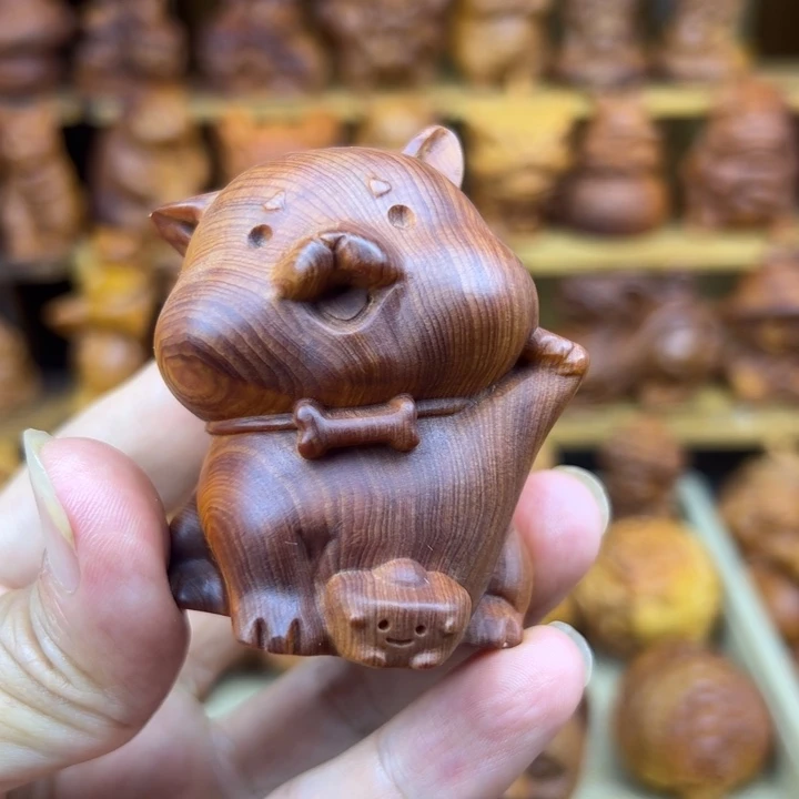 柏木（崖柏）崖柏手把件